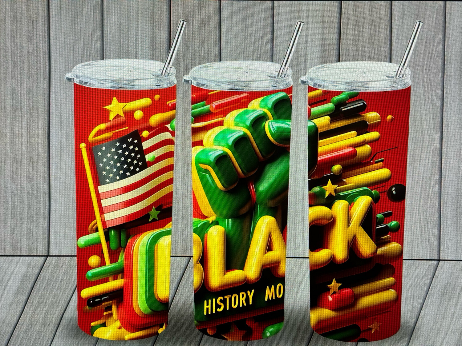 20oz Black History Month Tumbler Cup.