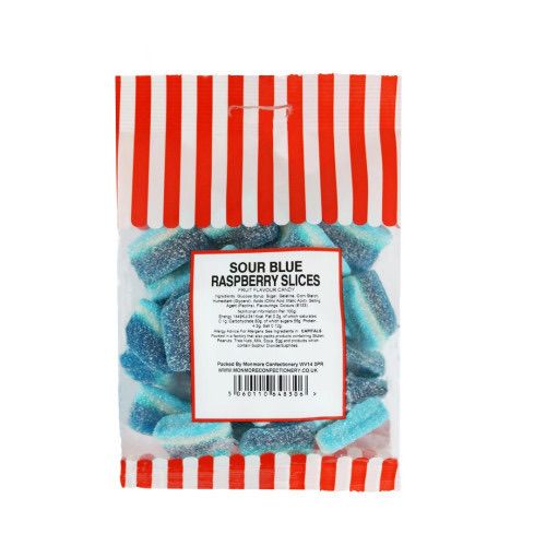 Sour Blue Raspberry Slices