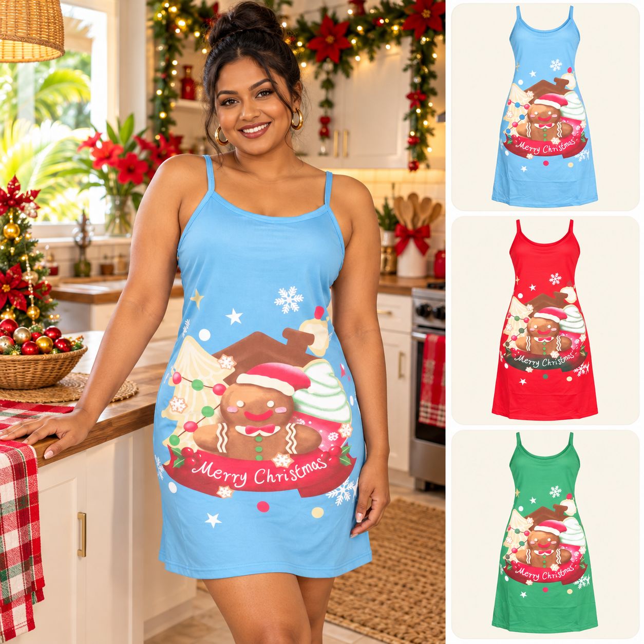 LADIES NIGHTIE FL-25198
