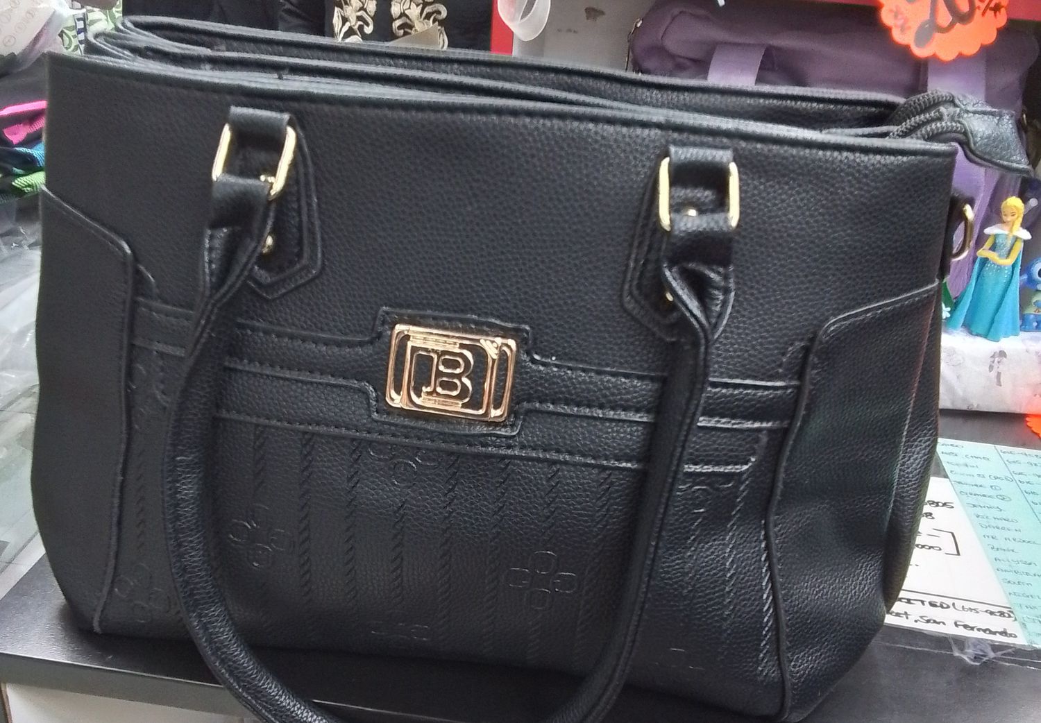 LADIES HANDBAG 3 ZIPPER RD-25-045