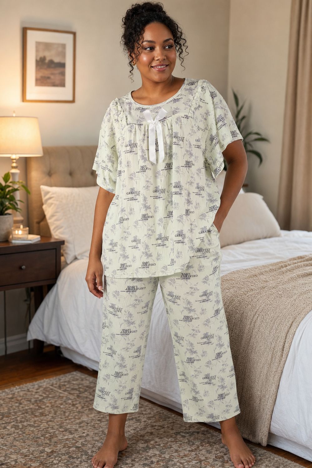 LADIES PAJAMA SET RD-26256