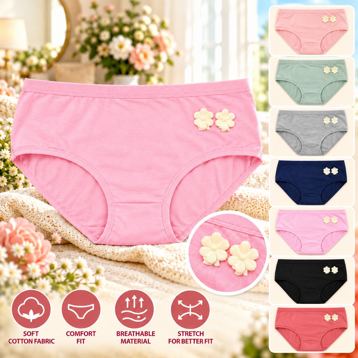 LADIES UNDERWEAR RD-26286