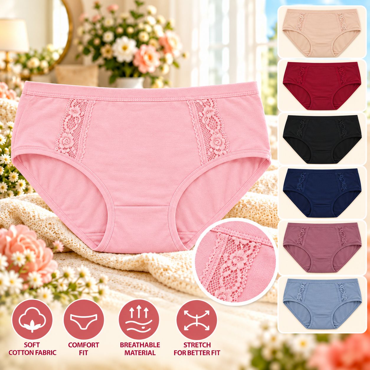 LADIES UNDERWEAR RD-26287