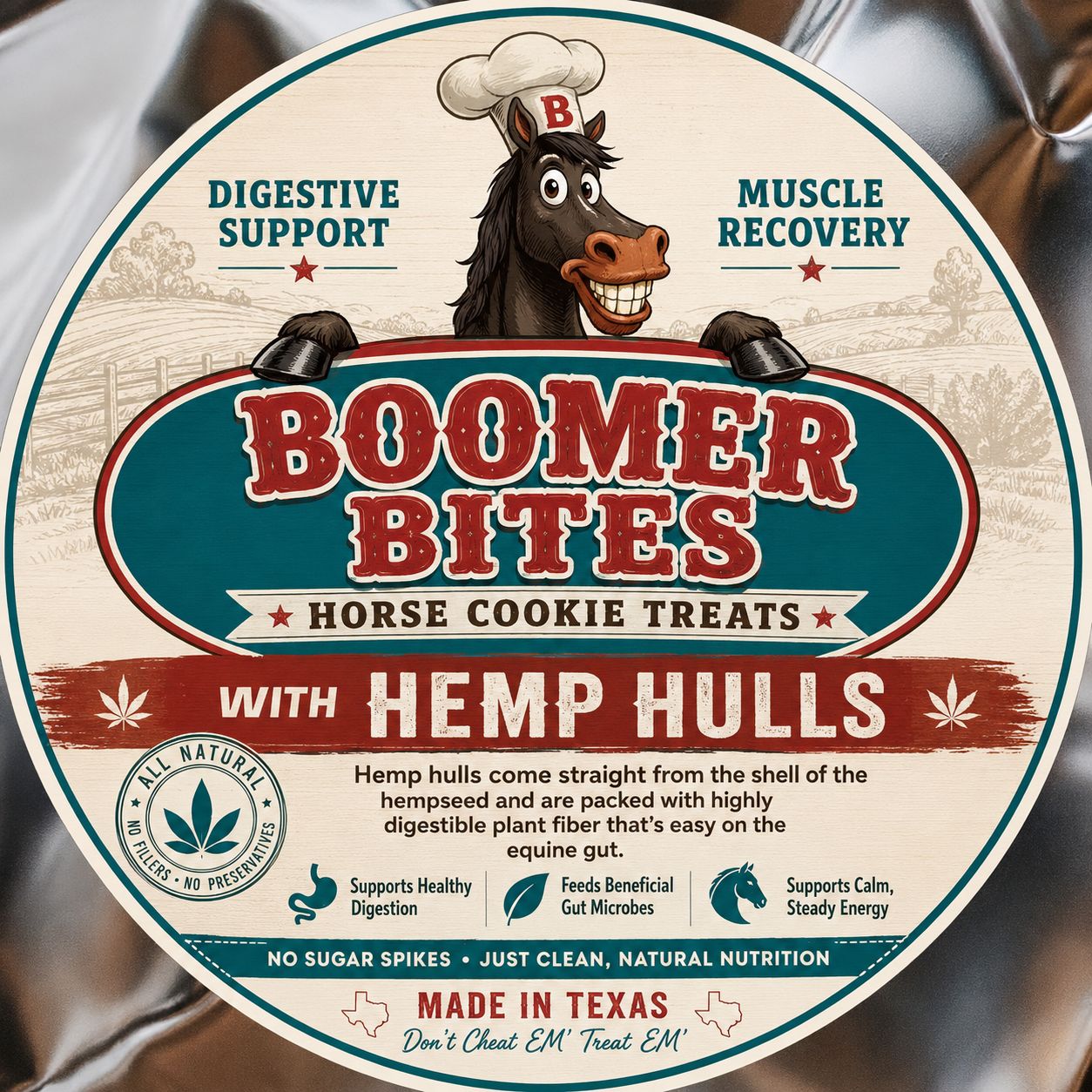 4LB Boomer Bites with Hemp Hulls