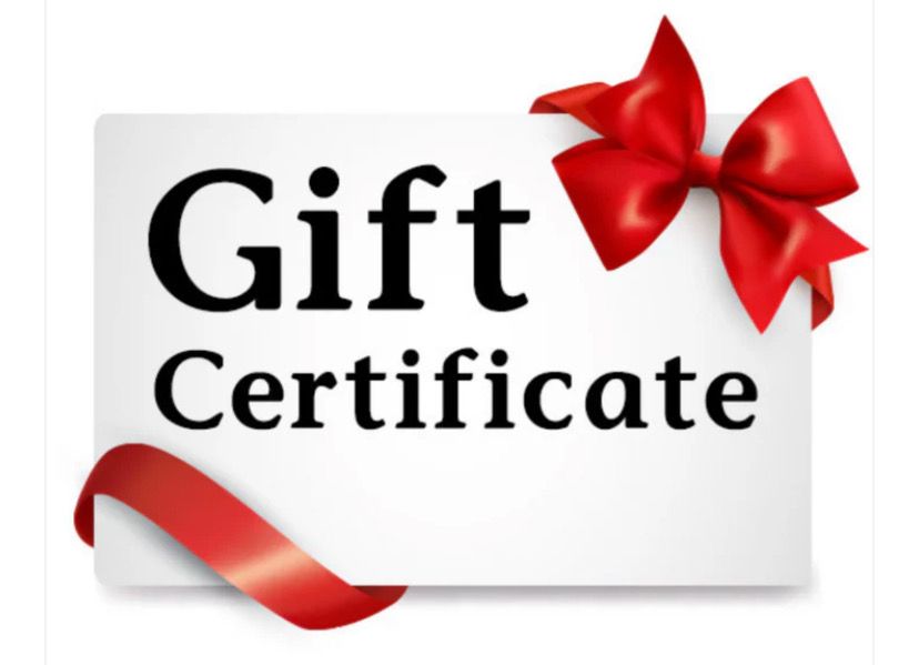 $30 Gift certificate