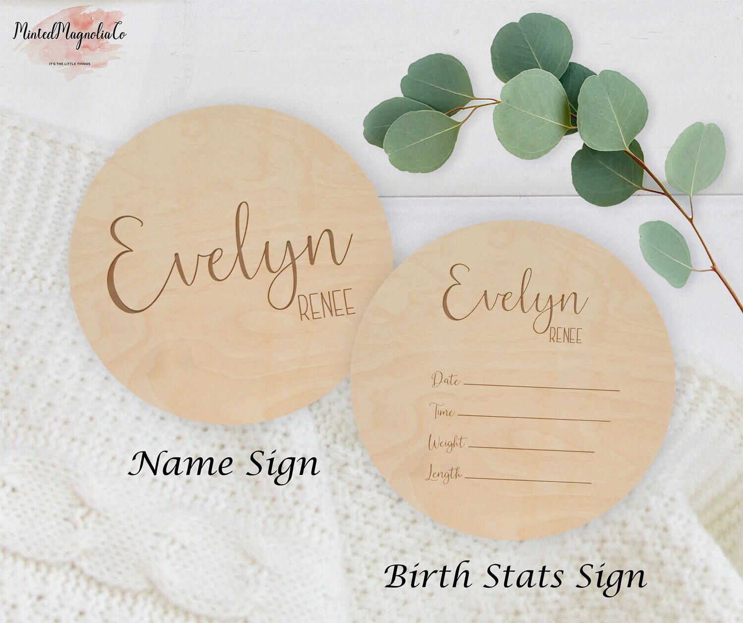 Personalized Name Birth Stats Sign, Birth Weight Sign, Birth  Announcement Sign,  Custom Birth Sign, Personalized Birth Announcement Sign