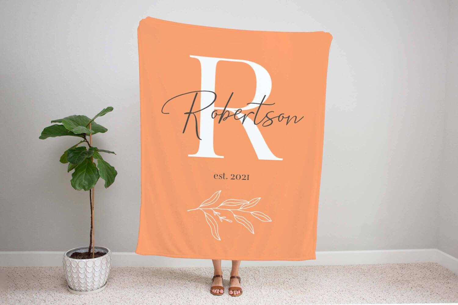 Couples Anniversary Name Cuddle Blanket Gift, Valentines gift, Personalized Newly Wed Gift, Personalized Bridle Gift, Wedding Shower Gift