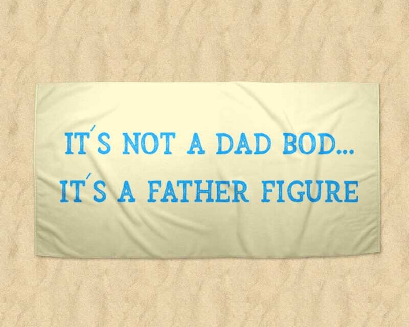 Dad Bod Beach Towel, Fathers Day Towel, Fathers Day Gift, Dad Body Gift, Fathers Day Idea, Beach Ideas, Fathers Day, Funny, Summer, Fathers