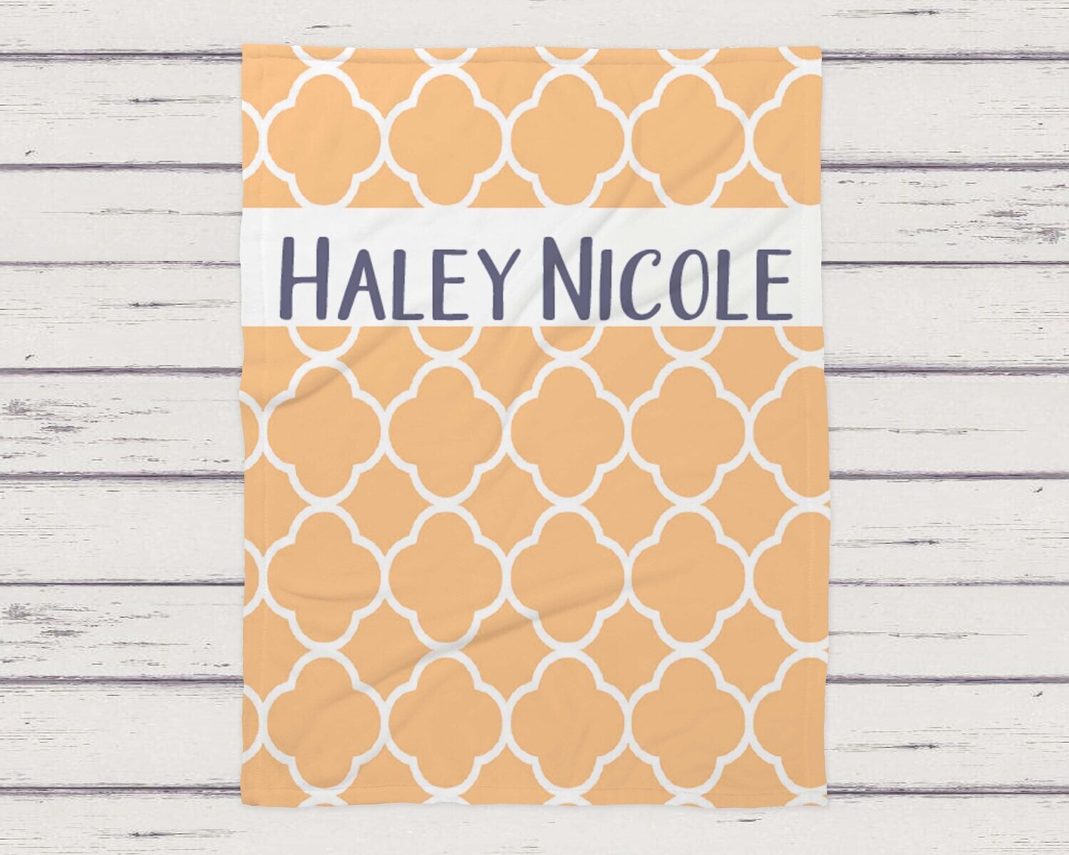 Personalized Baby Girl Blanket, Baby Blanket, Name Baby Blanket, Girl Baby Gift, Swaddle Blanket, Blanket Girl, Girl, Orange and Purple, Her