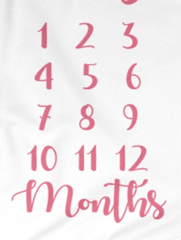 Elephant Milestone Blanket, Elephant With Feathers, Custom Blanket, Milestone Blanket Girl, Name Baby Blanket, Baby Girl Gift,Photo Prop