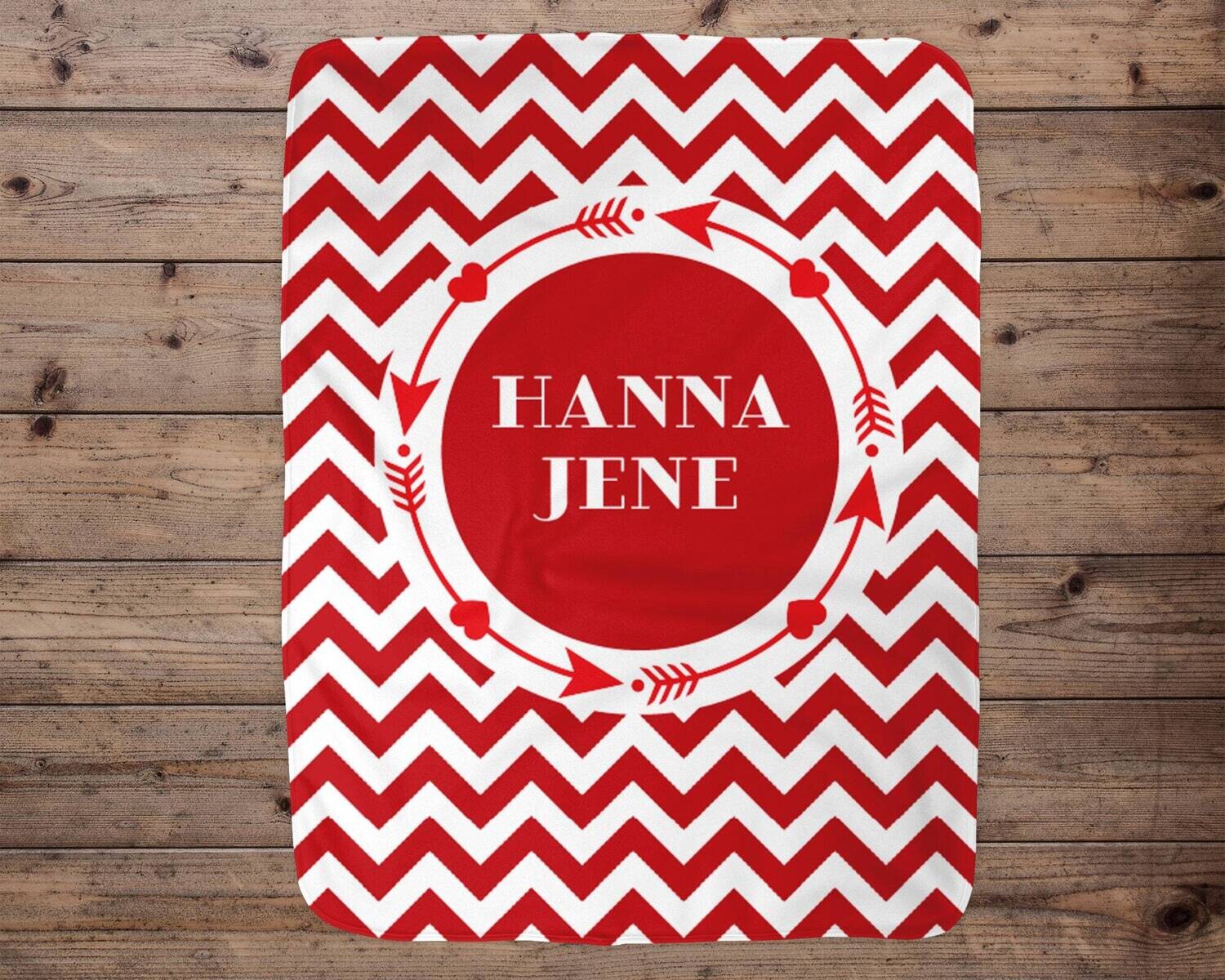 Personalized Baby Blanket, Valentine for Baby, Girl Heart Blanket, Baby Valentines Idea, Custom Baby Gift, Valentines Day Baby, Name Blanket