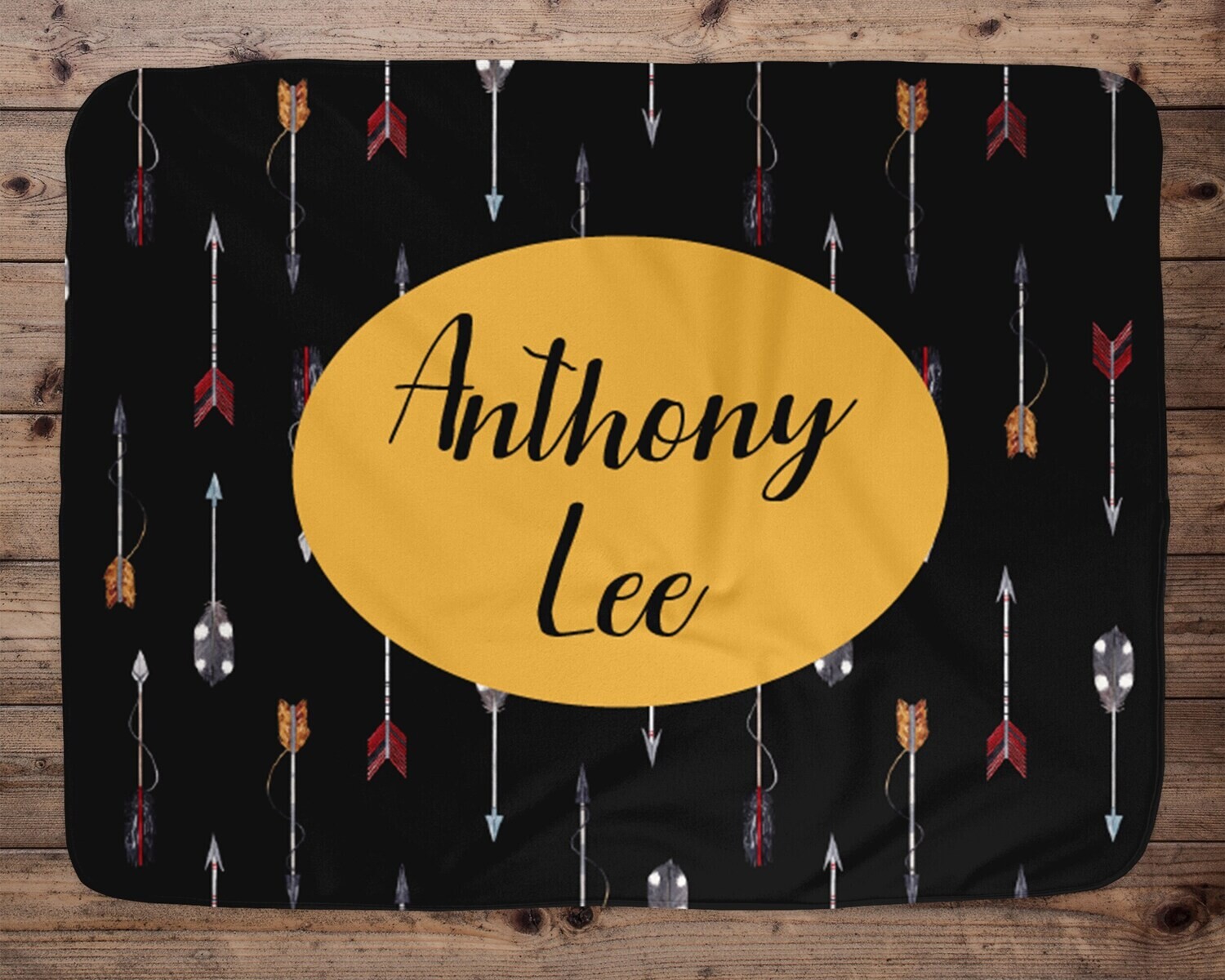 Personalized Baby Blanket, Baby Blanket, Name Baby Blanket, Baby Gift, Woodland Baby, Blanket, Arrow, Boho Baby, Woodland Nursery, Customize