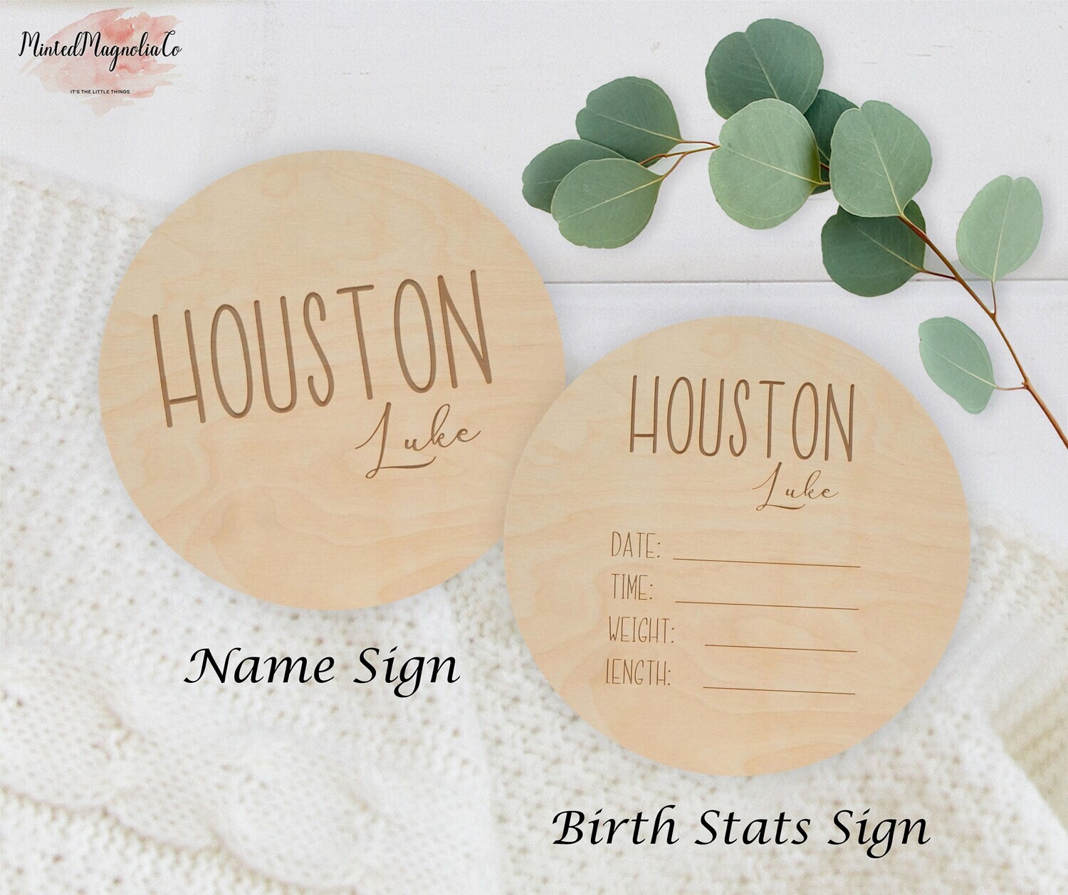Personalized Birth Stats Sign, Birth Announcement Sign, Custom Newborn Photo Sign, Personalized Birth Announcement Sign, Newborn Birth Sign