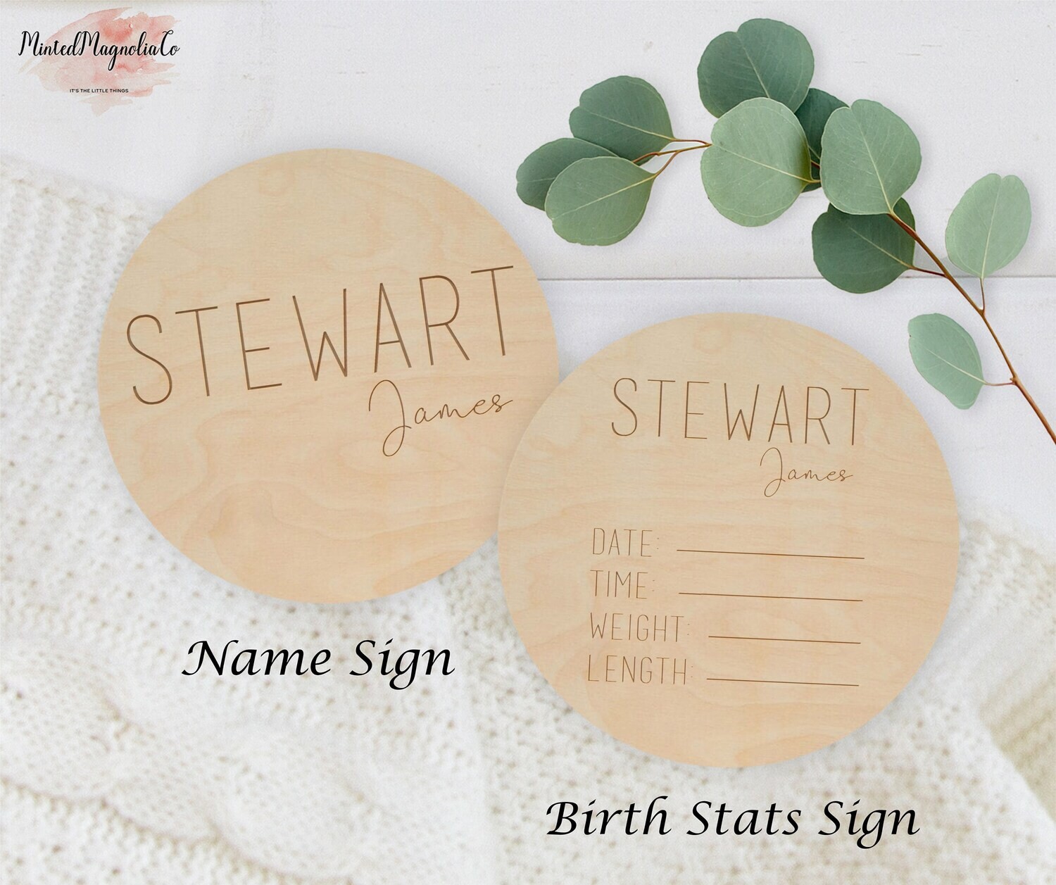 Personalized Birth Announcement Sign, Birth Stats Newborn Photo Prop, Custom Birth Sign, Newborn Name Stats Sign, Baby Hospital Photo Sign