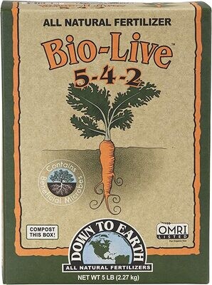 Down to Earth: Bio-Live-5 lb