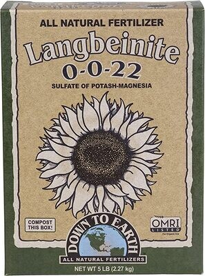 Down to Earth: Langbeinite Sul-Po-Mag-5 lb