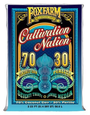 Fox Farm: Cultivation Nation Seventy Thirty-2 cuft