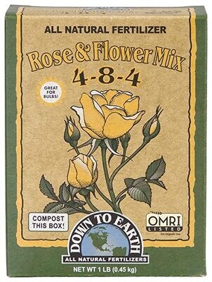 Down to Earth: Rose &amp; Flower 5 lb