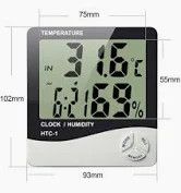 Active Air: Hygrometer w/ Alarm Clock