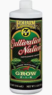 Fox Farm: Cultivation Nation Grow qt