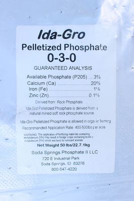 Ida-Gro Pelletized Phosphate 50 lb