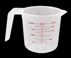 Round Measuring Cup-16 oz / 500 ml
