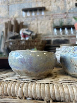 Sam&#39;s Pottery: 007 tan 4 inch