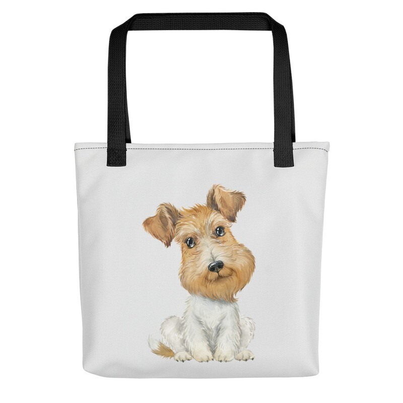 Wire Fox Terrier No 2 Tote Bag