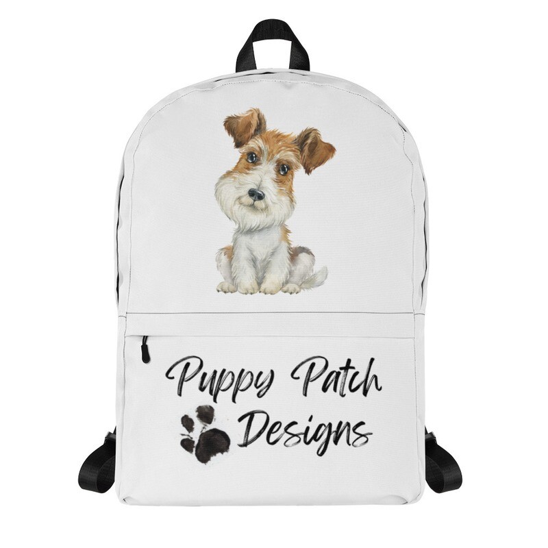 Wire Fox Terrier No 4 Backpack