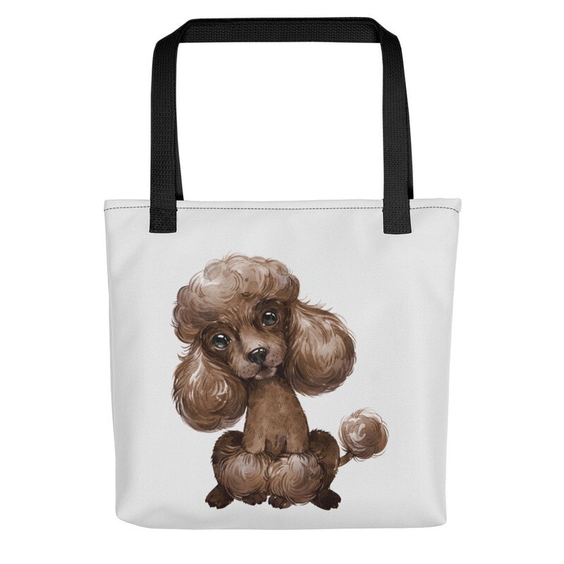 Poodle No 3 Tote Bag