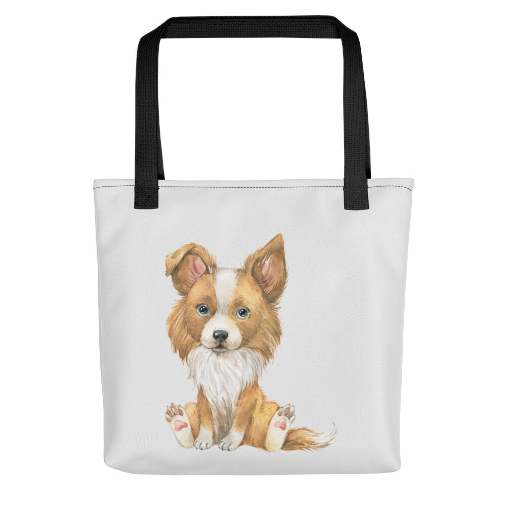 Border Collie No 5 Tote Bag