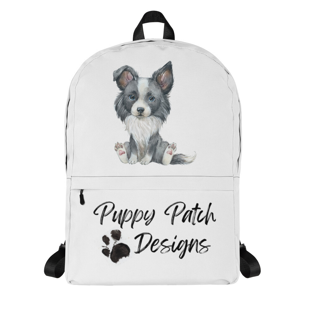 Border Collie No 2 Backpack