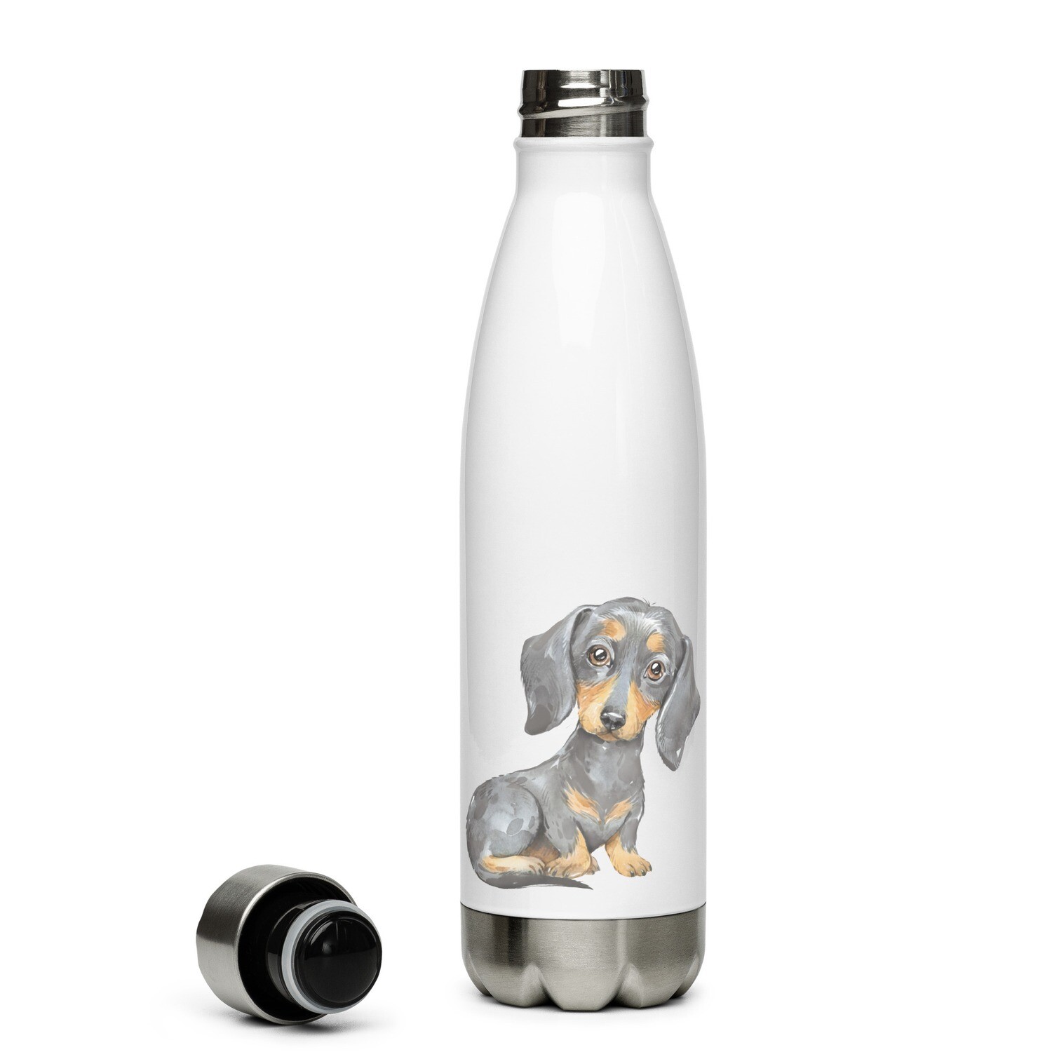 Dachshund No 2 Stainless steel water bottle