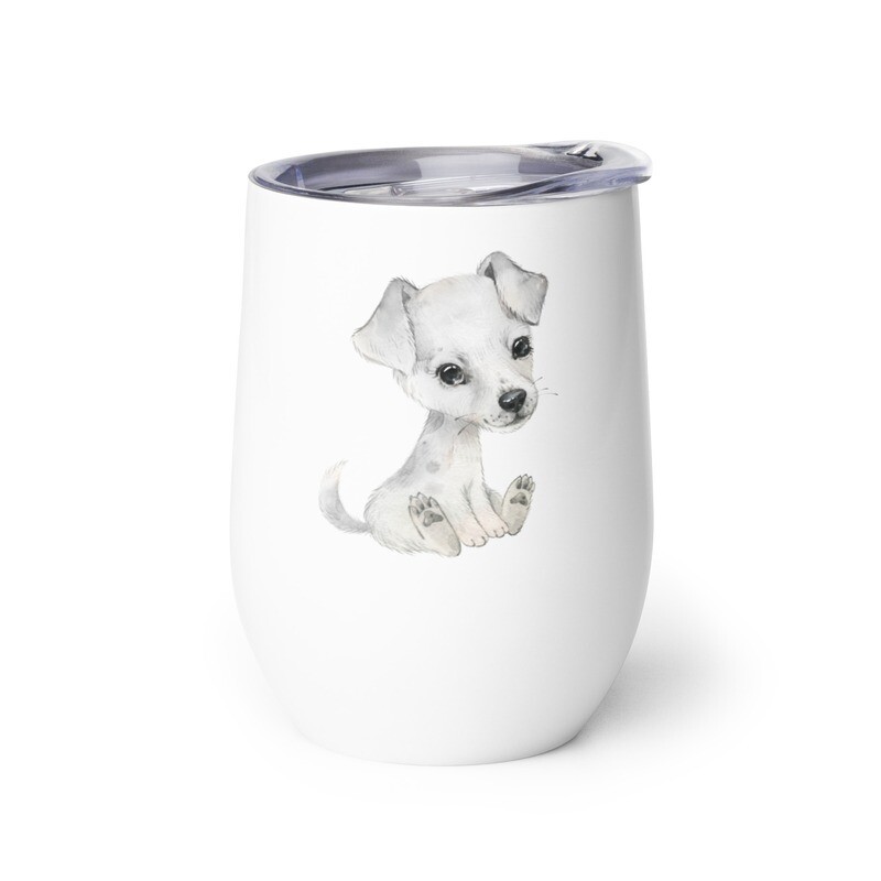 Jack Russell No 4 Coffee/Wine tumbler