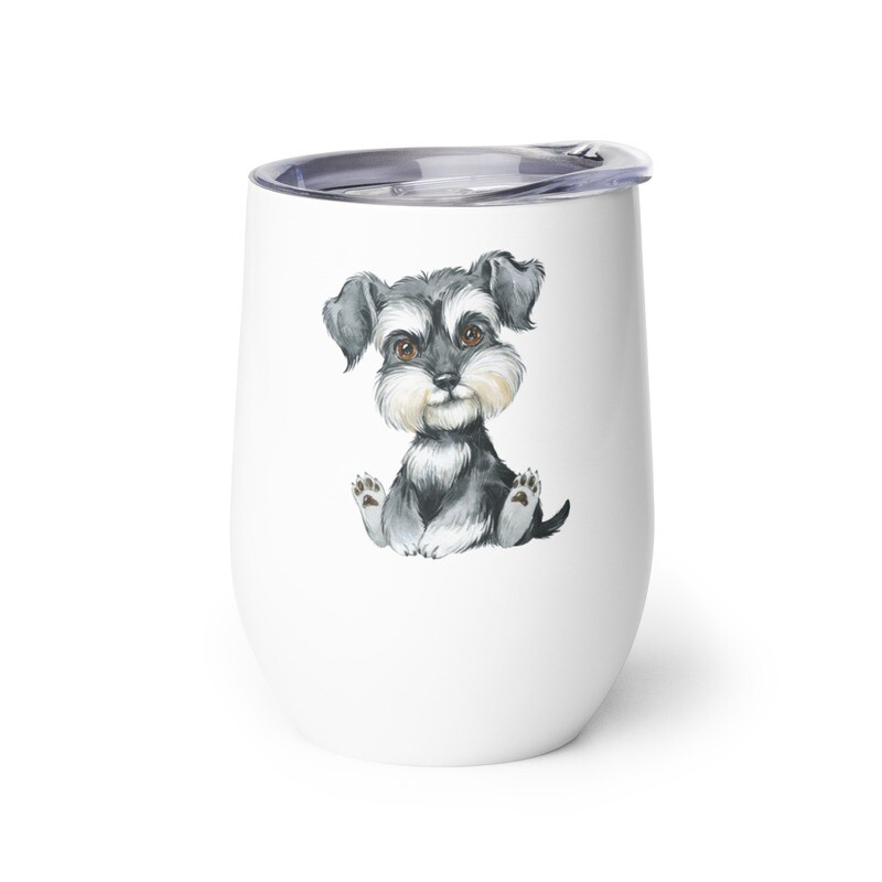 Schnauzer No 2 Coffee/Wine tumbler