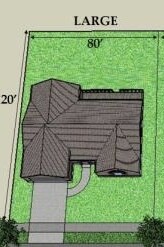 Large Yard 1/4 acre (10,000 Sq Ft)-1/2 acre (21,780 Sq Ft)