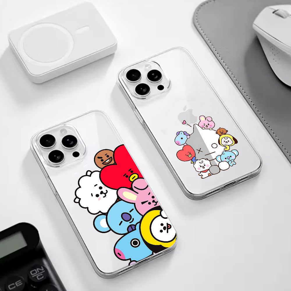 BTS Bt21 phone case for iPhone