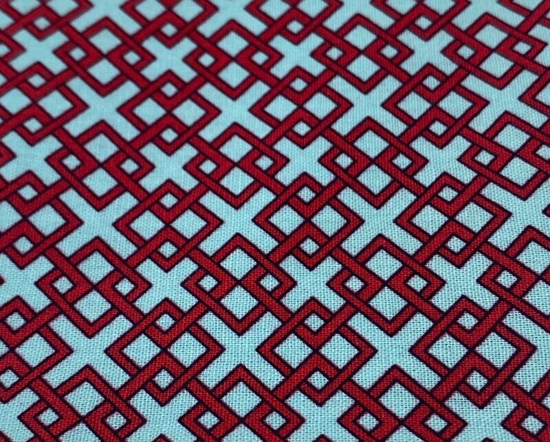 Teal & Red