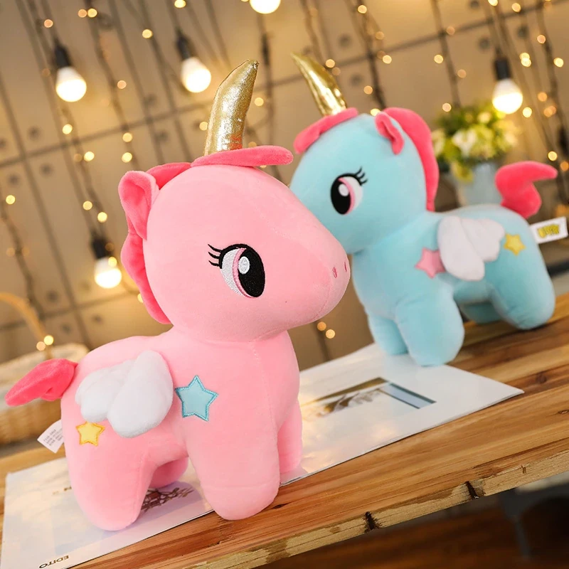 Soft Unicorn Plush Toy Pillow