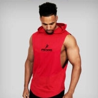 Men&#39;s Hoodie Short Sleeve  for workout