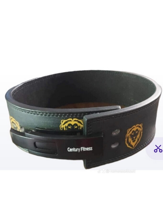 Century Fitness Brand Leather  Lifting Belt with SBD Buckle