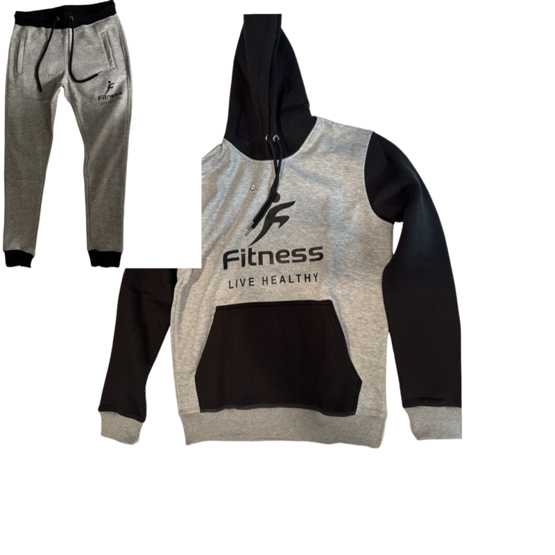 Fitness Premium Sweat suit With Comfort, 100% Cotton Made in UK