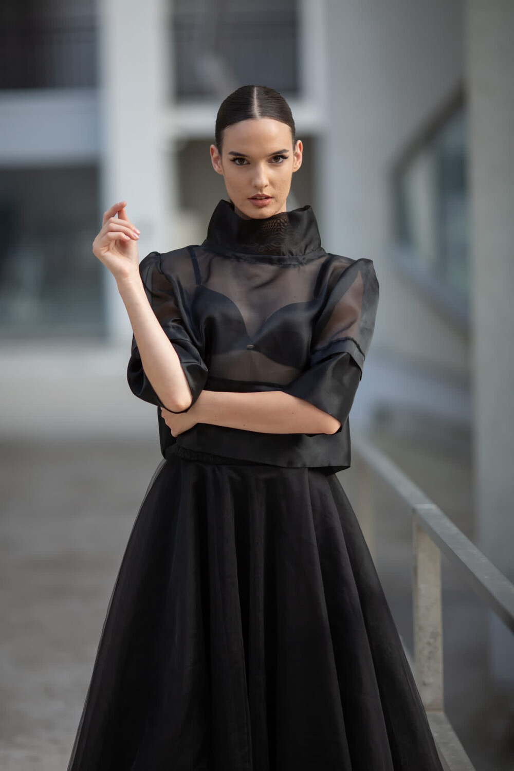 BLUZA OD ORGANZE