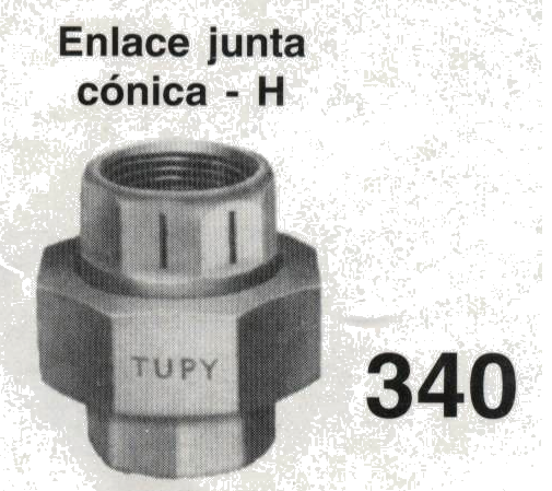TUERCA UNIÓN HEMBRA GALVANIZADA FIGURA 340