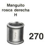 MANGUITO R/DERECHA, Medida: 1/2"