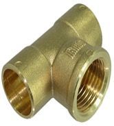 T HEMBRA PARA SOLDAR, Medida: 3/8 x 12