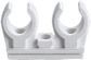 ABRAZADERA DOBLE CLIP, Medida: 12 mm