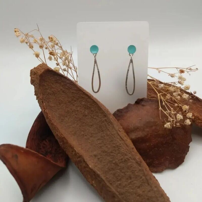 Lágrimas Esmaltadas, pendientes