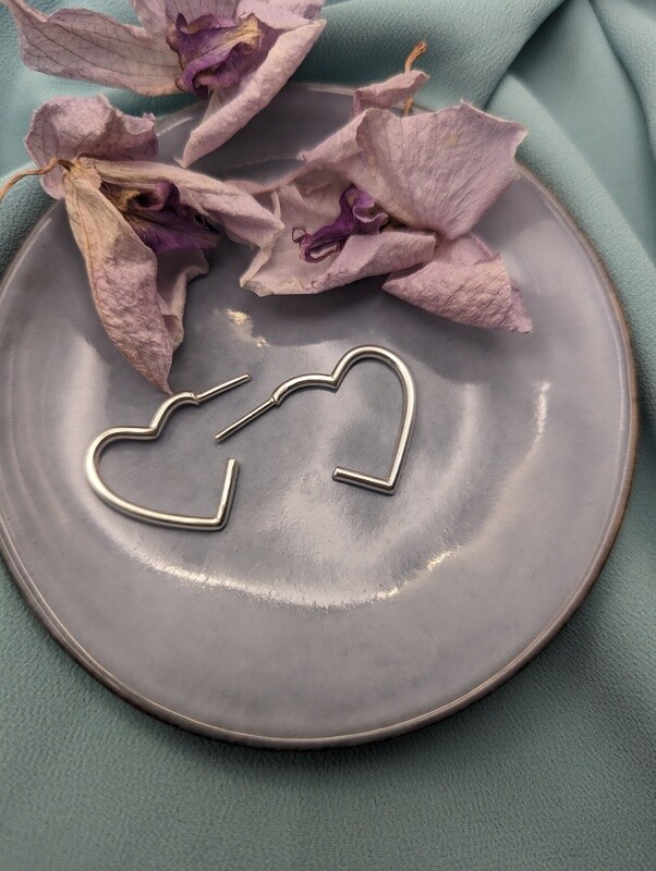 Minimal Corazón, pendientes