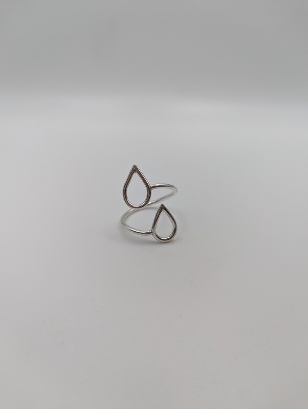 Minimal Doble Gota, anillo